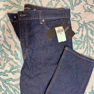 High-Rise Straight Ankle Ralph Lauren Jeans